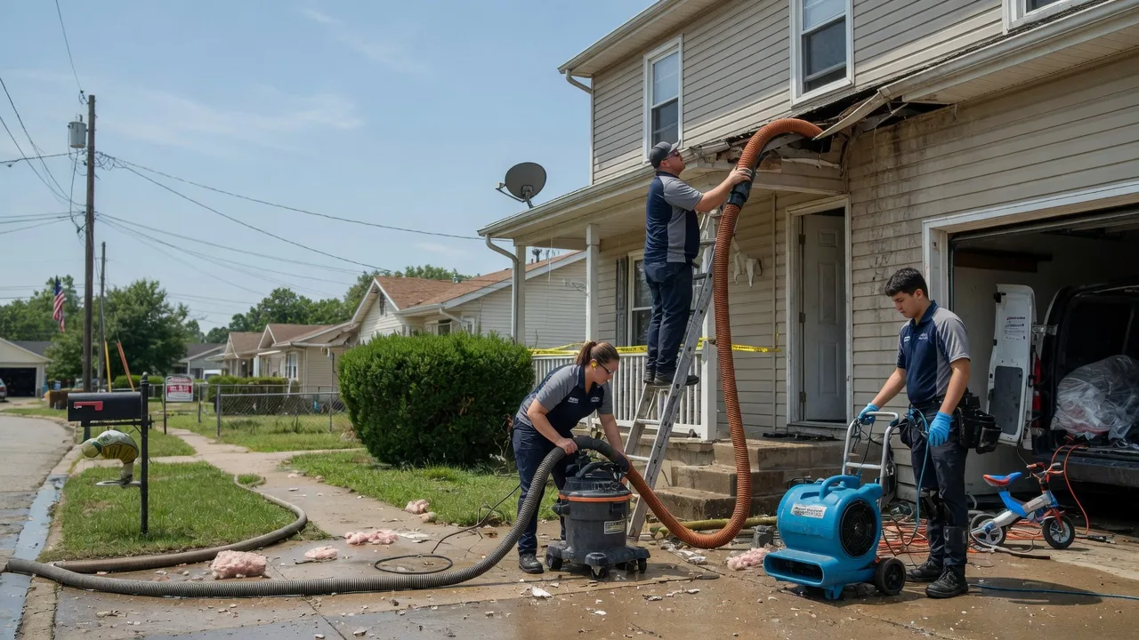 Water Damage Restoration in Savoy, TX near me